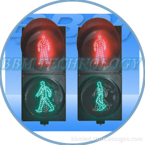 300mm Red Green Pedestrian Crossing LED Traffic Light for Pedestrian Safety